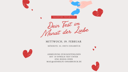 Testaktion Valentinstag