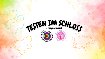 Testaktion im Schloss