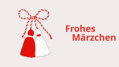 Abbildung eines Marteniza-Bändchens mit dem Wunsch 