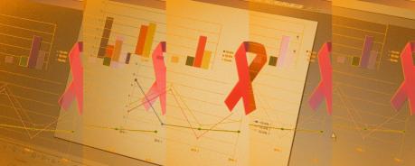 Diagramme und Zahlen HIV
