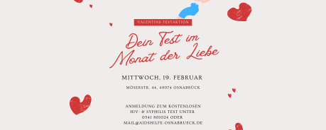 Testaktion Valentinstag