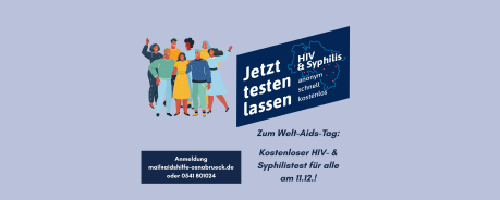 Kostenloser STI Test zum Welt Aids Tag
