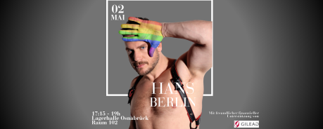 Hans Berlin Veranstaltung in der Lagerhalle