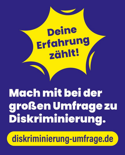 Diskriminierungsumfrage Grafik
