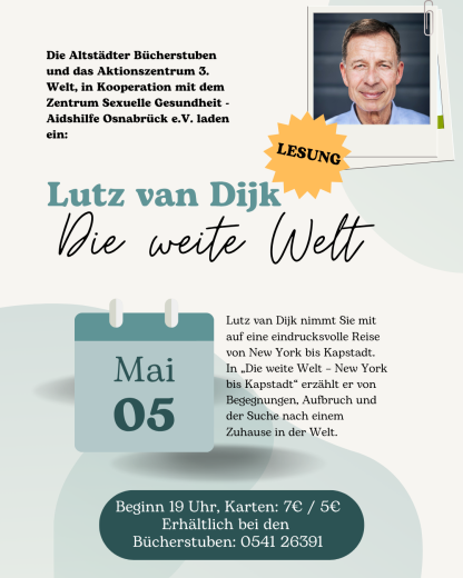 Flyer Lutz van Dijk
