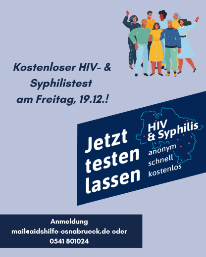Kostenloser HIV Test