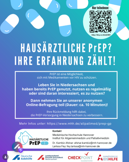 umfrage prep versorgung niedersachsen