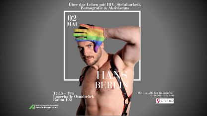 Hans Berlin Veranstaltung in der Lagerhalle